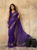 KcPc New Vibrant Traditional Look with Soft Georgette Saree JAY