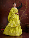 KcPc New Festive Special Gaji Silk Bandhani Lehenga Elegant Gotapatti Collection GOR
