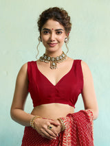 Buy New Spiceal Chiffon Leheriya Style With Embroidery Border Work Saree