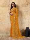 Buy latest Royal Bandhani Georgette Saree With Wedding Wear