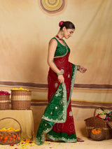 KcPc New Royal Bandhani Sarees with Festive Charm SANJU