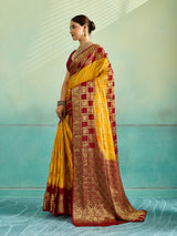 Buy Banarasi Saree With Festivel Wear