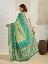 KcPc New Launch Pure Khaddi Georgette Upada Neemzari Bandhej Dupatta