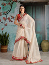 KcPc New Embroidery Bandhani Border Kota Doria Saree SWA