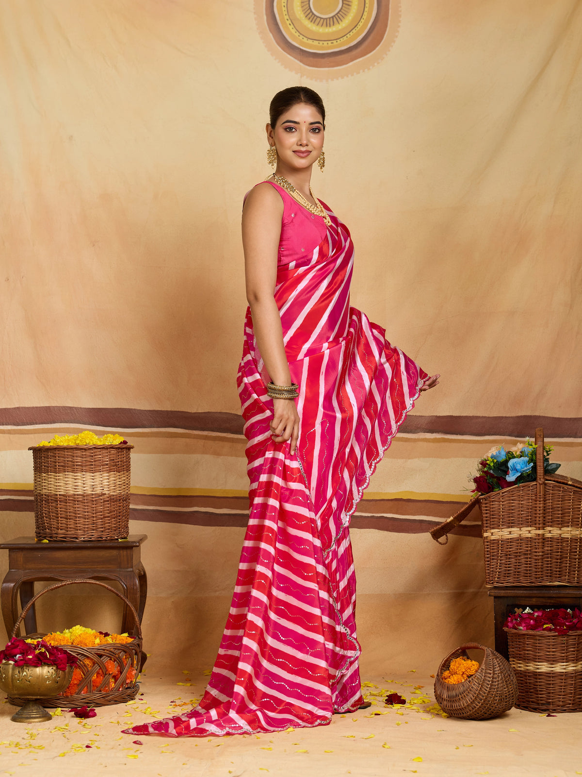 KcPc Luxury Silk Saree with Elegant Tari Embellishment Finish