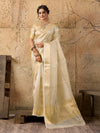 KcPc New Bollywood Banarasi Saree in Tissue Silk Inspired by NayantharaNDA