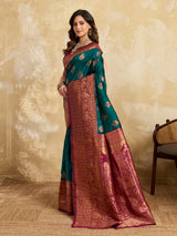 Buy Banarasi Saree With Casualwear