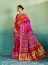 KcPc New Premium Modal GajiSilk Saree for Women with Fancy Design AMT