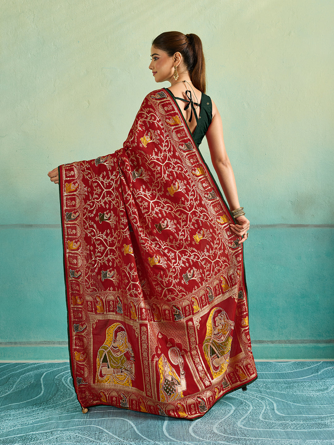 KcPc New Exclusive Banarasi Work Dola Silk Saree CollectionPDM