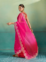 KcPc Premium Chiffon Saree with Classic Traditional DesignSWA