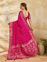 Buy New Elegant Bandhani Saree With Festive Wear KcPc