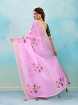 Buy Printed Saree Wih Casual Wear