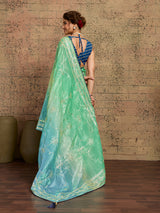 Buy New Latest Tissue Bollywood Style With Gotapatti Work Saree