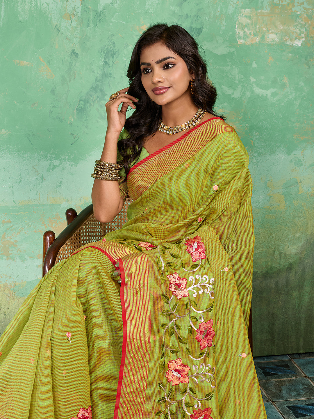 Buy Banarasi Saree With Wedding Wear