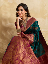 Buy Banarasi Saree With Casualwear