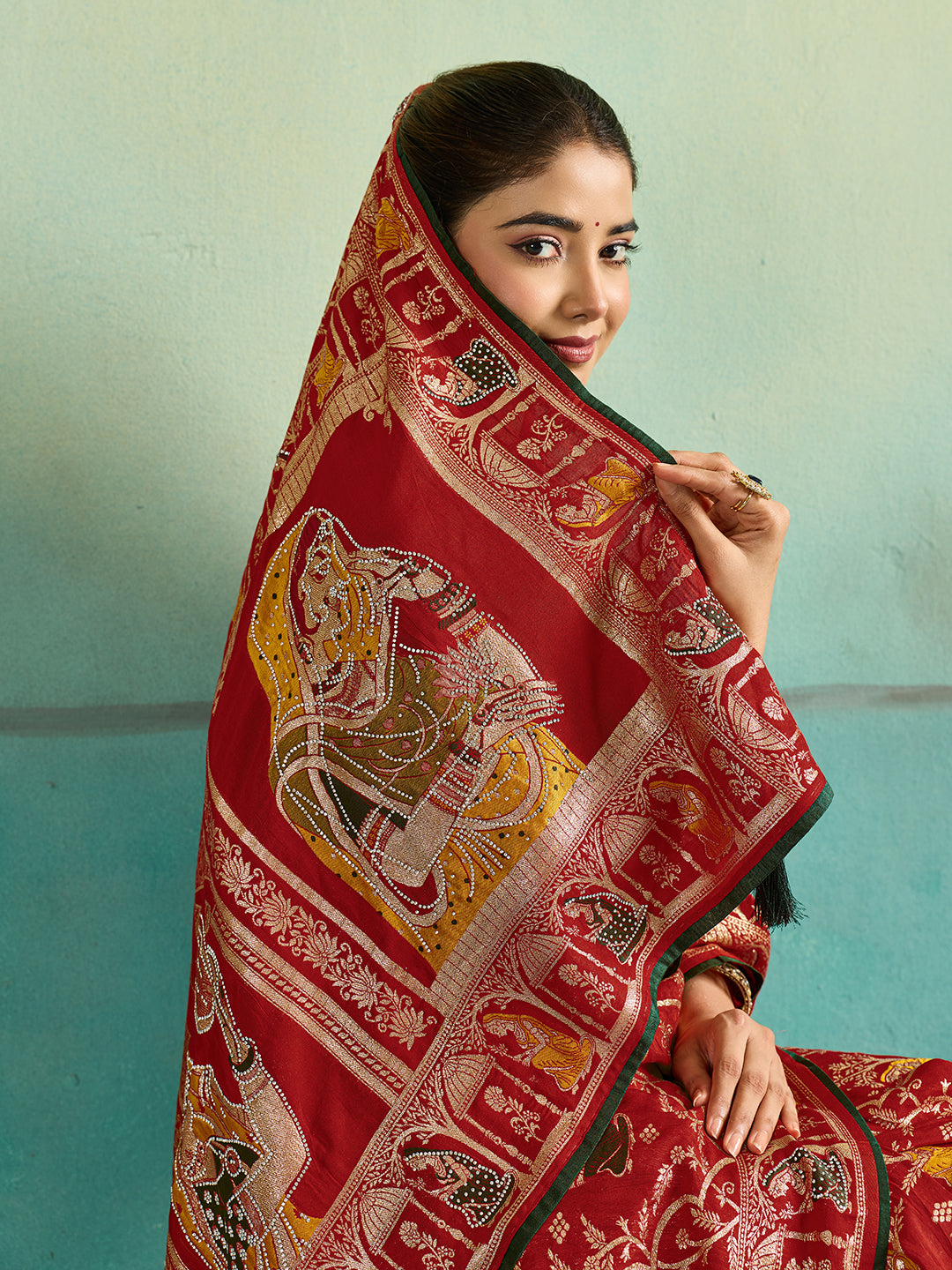 KcPc New Exclusive Banarasi Work Dola Silk Saree CollectionPDM