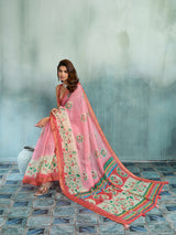 KcPc Traditional Kalamkari Sarees Designed with Modern EleganceGAN