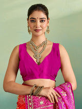 KcPc New Premium Modal GajiSilk Saree for Women with Fancy Design AMT