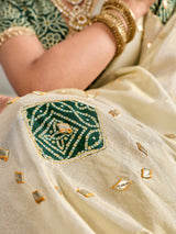 Buy Designer Style Saree WithGotaPatti Work Kcpc