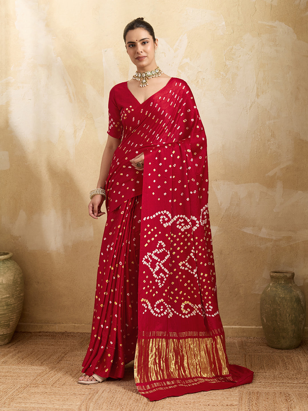 Modal Gaji Silk saree under 3000