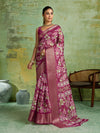 KcPc Premium Cotton Silk Printed Saree with Zari BorderSTL