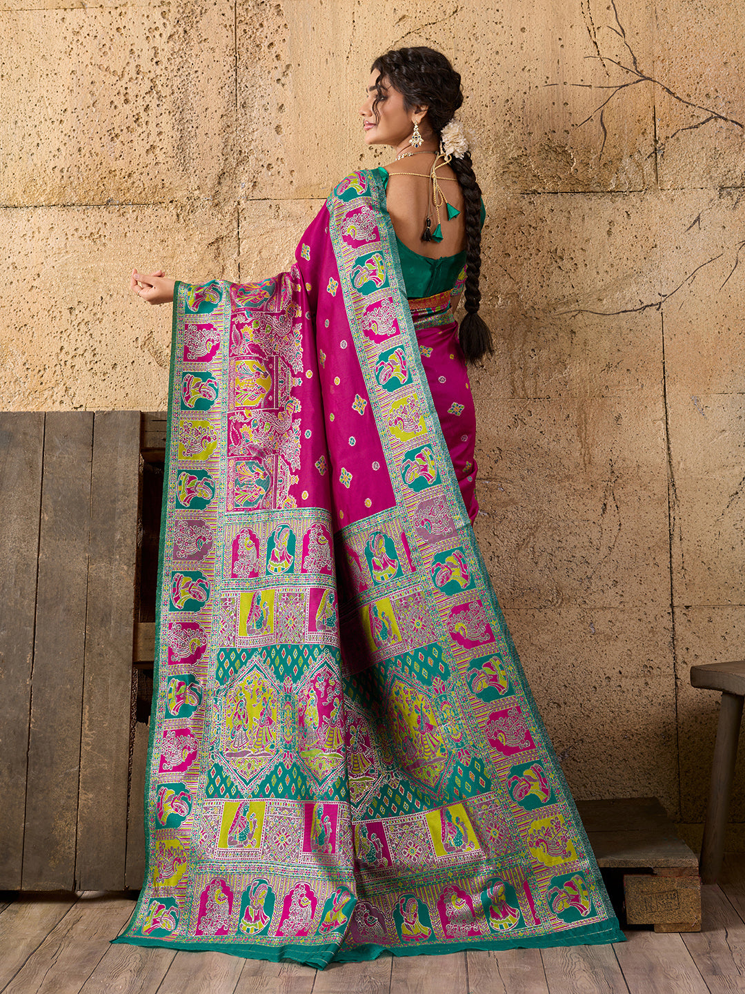 Buy Kalamkari Saree With Perfect for Festive Wear
