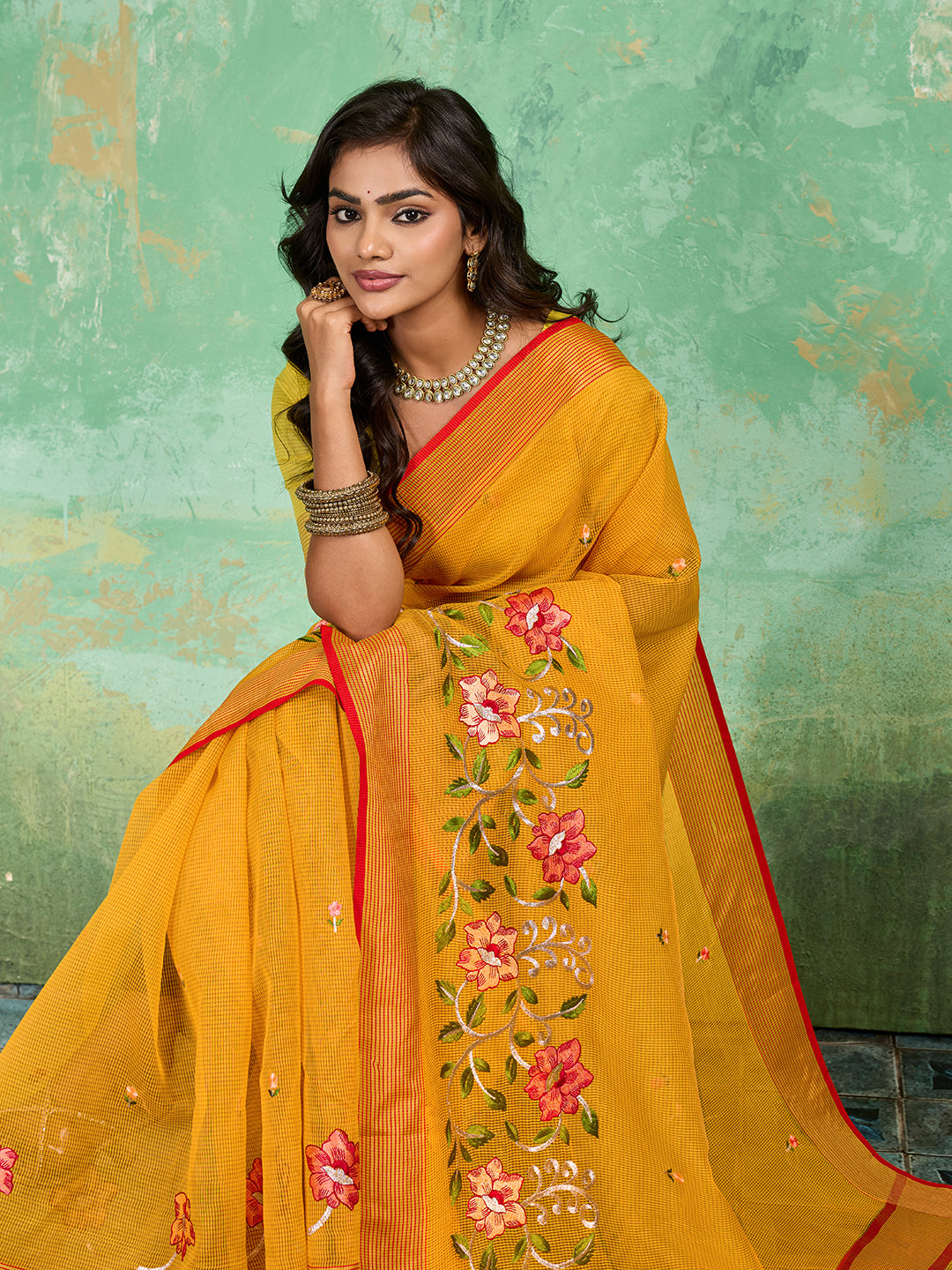 Buy Banarasi Saree With Wedding Wear