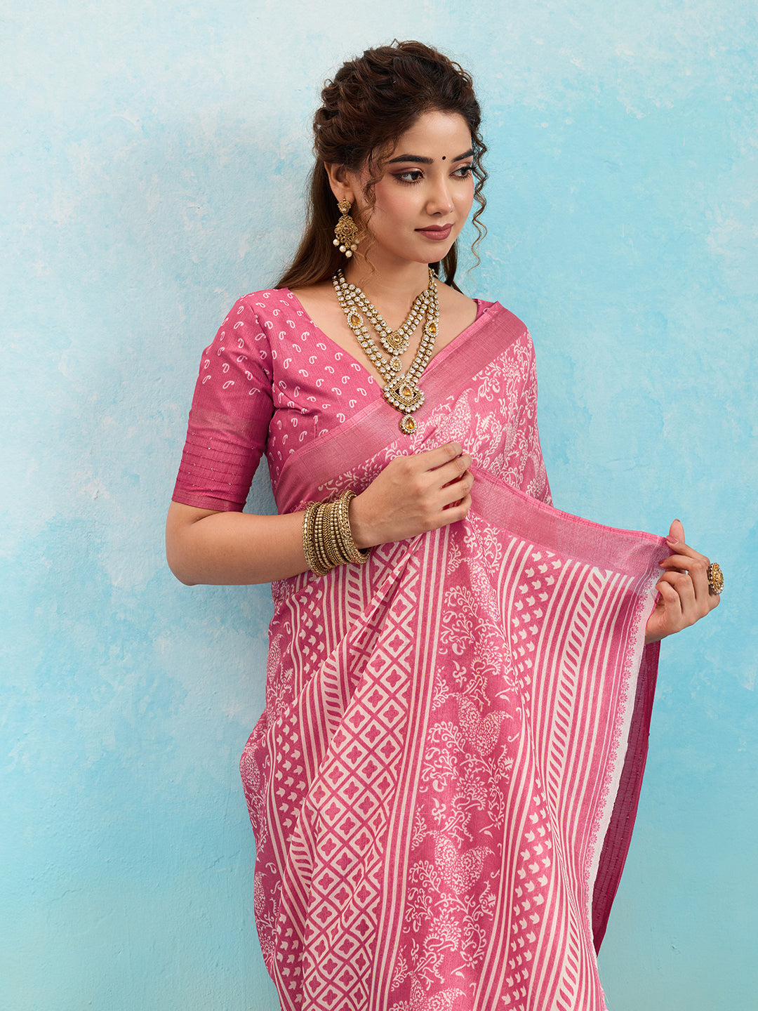 cotton silk saree under 1000