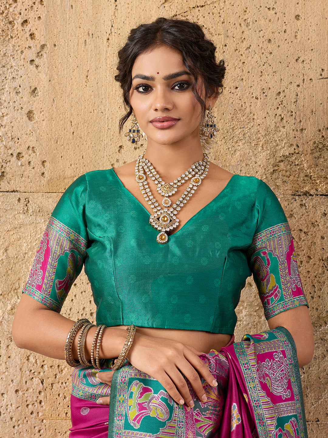Buy Kalamkari Saree With Perfect for Festive Wear