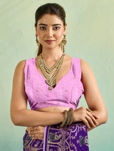 KcPc New Royal Dola Silk Shiroshki Banarasi SareePDM