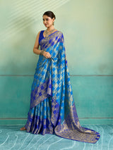 Buy Banarasi Saree With Festivel Wear