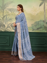 Buy Printed Style With Zari border