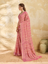 Buy Casual Style Chiffon Saree Kcpc Image 2