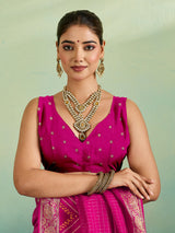 Buy Jaipuri Designer Gaji Silk Ghatchola Bandhani Saree
