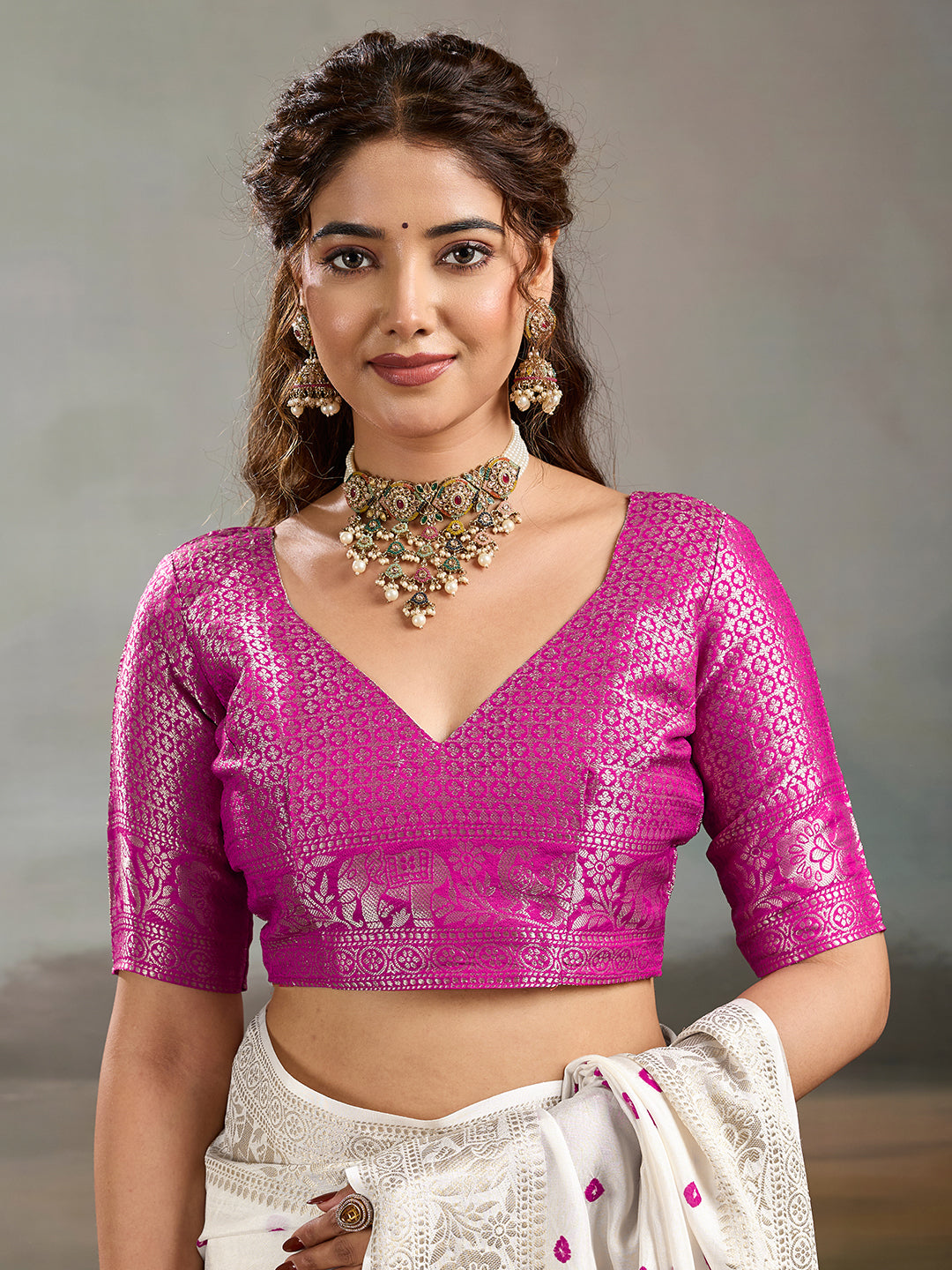 Buy Elegant Bandhani Saree With Festive Wear KcPc