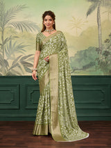 Buy Printed Style With Zari border