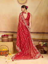 KcPc Luxury Georgette Sarees with Fine EmbroideryGAN