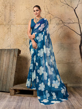 Printed Style saree for casual wear under 1000