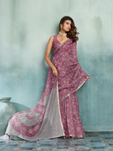 KcPc Traditional Leheriya Cotton Silk Saree with Beautiful Aari Tari WorkSTL