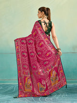KcPc New Graceful Dola Silk Saree with Shiroshki Banarasi TouchPDM