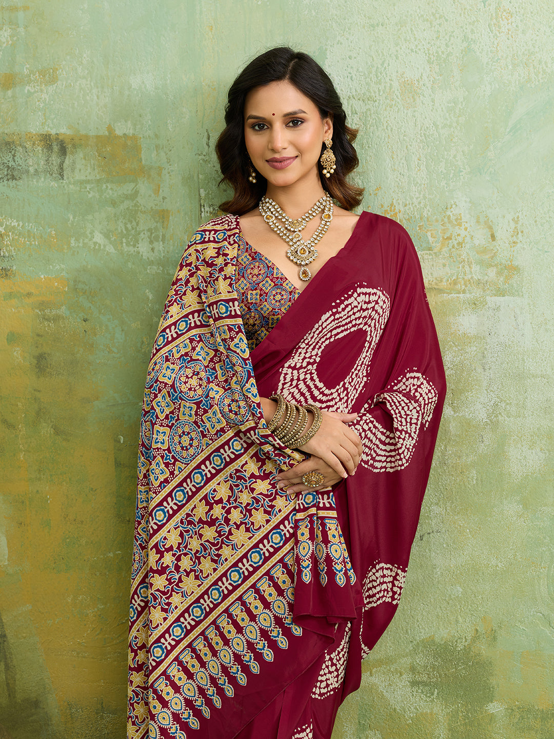 KcPc New Premium Casual Saree in Kalindi Style Soft Crepe Silk Fabric Drape APL