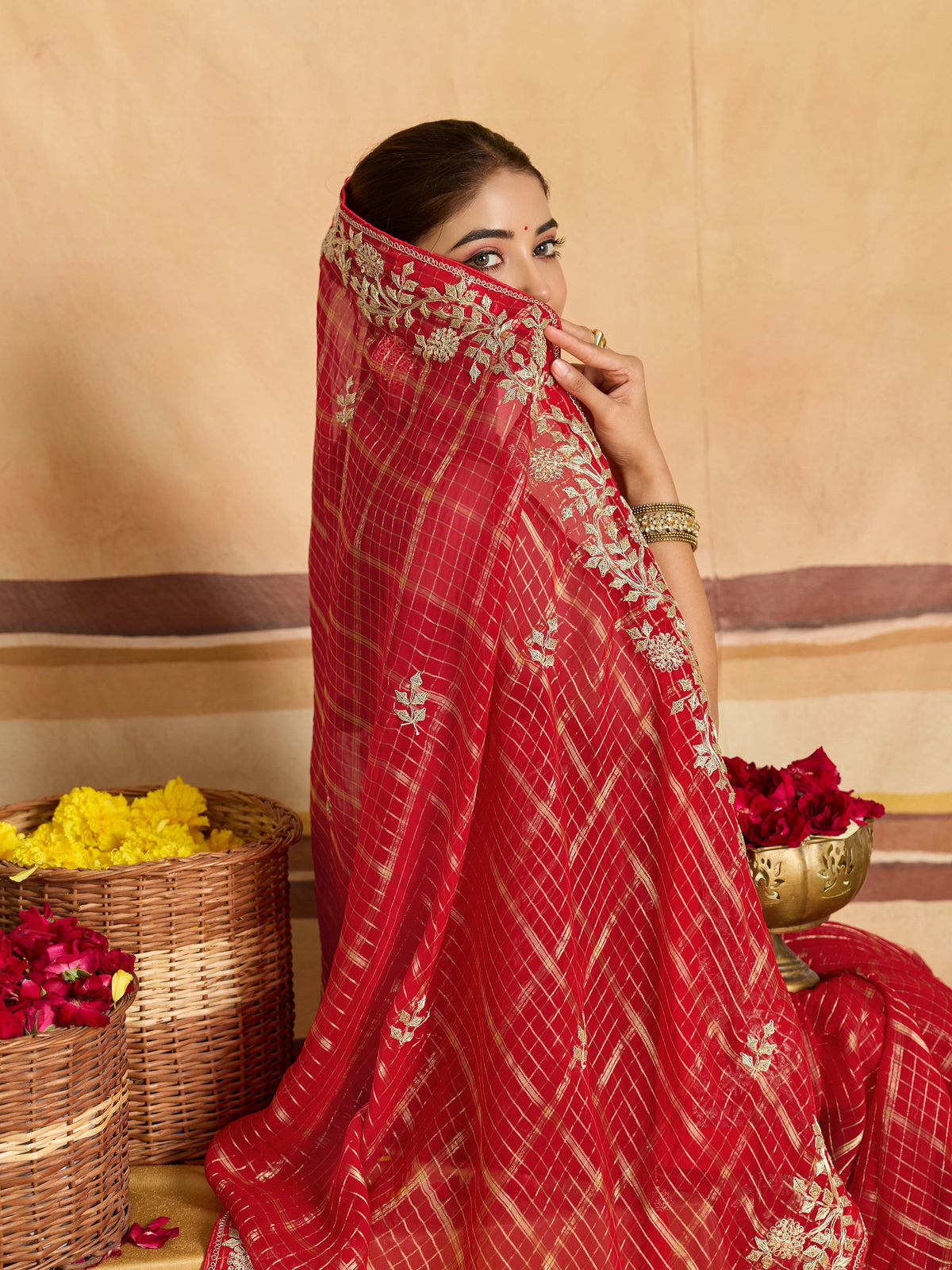 KcPc Luxury Georgette Sarees with Fine EmbroideryGAN