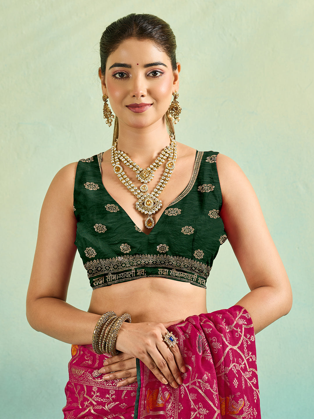 KcPc New Graceful Dola Silk Saree with Shiroshki Banarasi TouchPDM