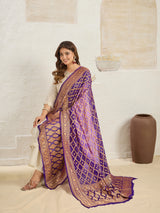 KcPc New Launch Pure Khaddi Georgette Upada Neemzari Bandhej Dupatta