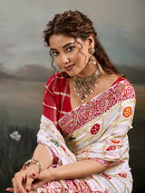 Buy New Faag Style Saree with Festive Wear KcPc Image 5