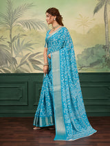 Buy Printed Style With Zari border Saree