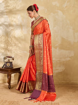 Buy Banarasi Style Saree Festive Wear kcpc
