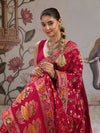 KcPc Banarasi Style Georgette Saree with Zari Weaving Festive Wear Saree VKFH