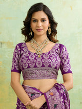 Silk With Zari Weaving Saree under 2000