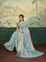 Buy Printed Style With Zari border Saree